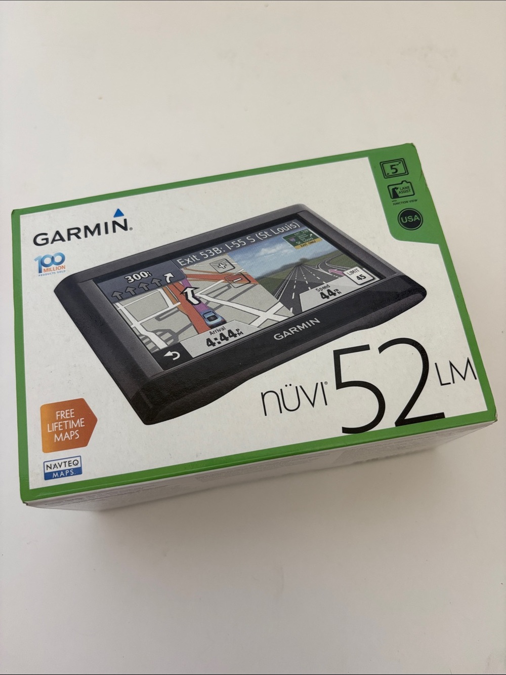 Garmin - NUVI 52LM - 5" GPS Touchscreen Navigation - Complete - New in Box